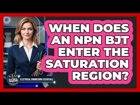 When Does An NPN BJT Enter The Saturation Region?