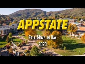 Appalachian State University Fall Move In 2023