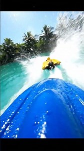 Tropical Speed Run: Mini Boats & Crystal Clear Water! 🚤💦