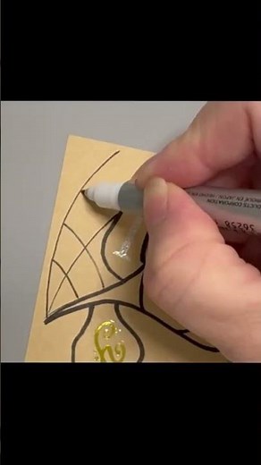 Relaxing Drawing with Stickers ✨ #stickerart #relaxingvideo #shorts