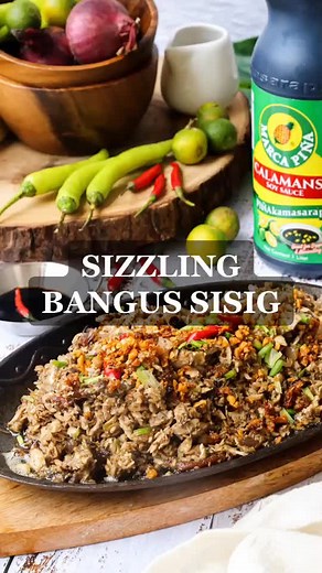 How to cook “SIZZLING BANGUS SISIG”! #foodie #foodlovers #recipe #tiktokfoodie #cooking #forkspoonmanila #bangussisig #sisig #marcapiña #filipinofood