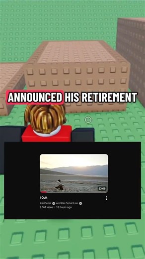 Kai Cenat Just QUIT Streaming... 🥀😭 #roblox #kaicenat #twitch #robloxrant #rant #shorts #viral