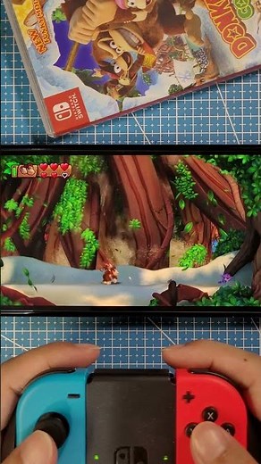 Donkey Kong Country Tropical Freeze Gameplay on Nintendo Switch OLED #donkeykongtropicalfreeze