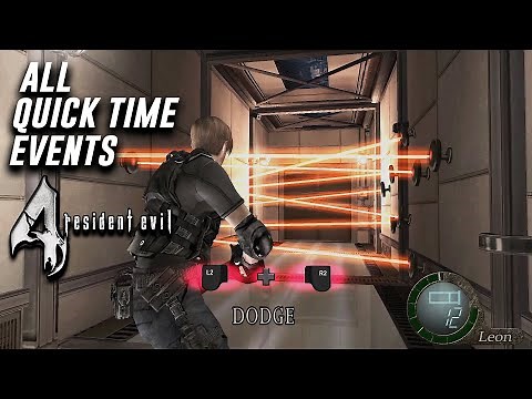 Resident Evil 4 - All Quick Time Events
