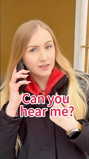 Hello, can you hear me? This is a phone call English situational dialogue learning.