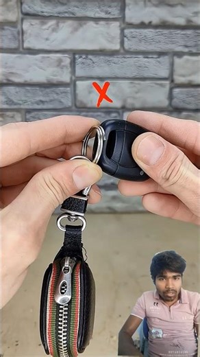 how to connect a ring with key 🤔 #experiment #shorts
