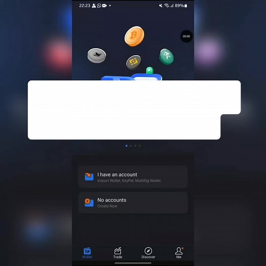 Sida Loo Sameeyo Akown Cusub Token Pocket