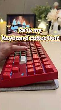 RATE my keyboards 🏅 75% Layout Part 2 #mechanicalkeyboard