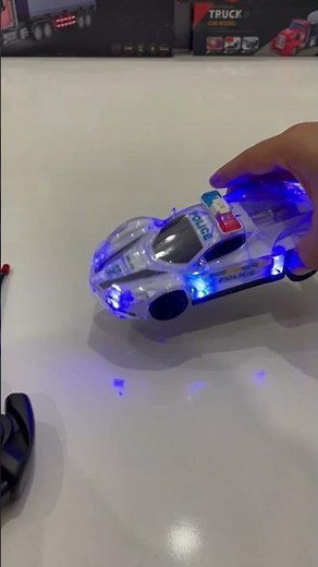 RC Police Car 3D Lights – ASMR Unboxing & LED Flash Test | RC Showdown