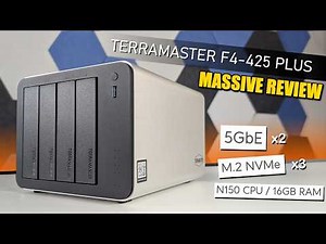 Terramaster F4-425 PLUS NAS Review