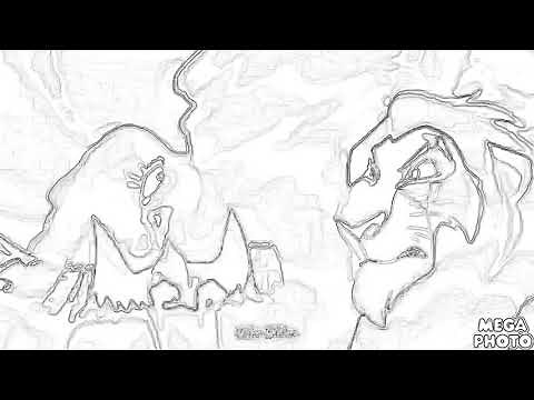Lion king the stampede and Mufasa's death sketch high pitched