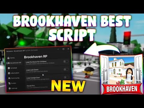 *NEW* Brookhaven 🏡RP Script (PASTEBIN 2025) (BAN, KILL, KICK, BRING PLAYERS, TROLL, GAMEPASSES)