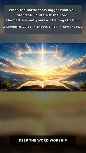 2 Chronicles 20:15 Song | The Battle Belongs to the Lord | Spiritual Warfare Worship