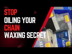 🚨Cleaner, Faster, Longer Life: The Ultimate Guide to Waxing Your Bike Chain 🎬