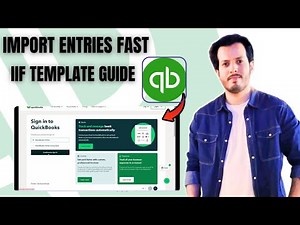 Import Journal Entries in QuickBooks Desktop | IIF Template Kit Tutorial