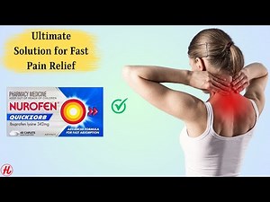 Nurofen Quickzorb Fast Absorption Pain Relief Caplets - Ultimate Solution for Fast Pain Relief