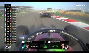 2023F2冲刺赛最后7圈全纪实！博尚终圆冠军梦！