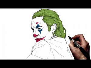 How to Draw Joker (Joaquin Phoenix) | Step By Step | Joker