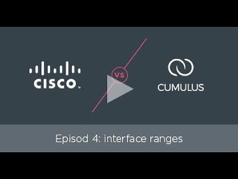 How to configure interface ranges with Cisco NX-OS & Arista EOS vs. NVIDIA Cumulus Linux