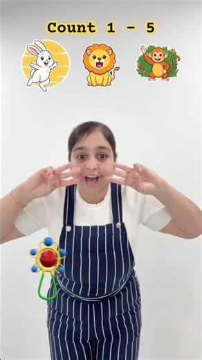 Count 1 to 5 | Finger Action Song | One Finger Two Fingers | Fun Learning Rhyme for Kids