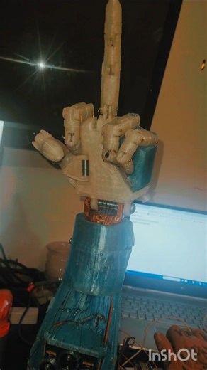 Inmoov Robotic Hand #ftp #duet #iveywrld