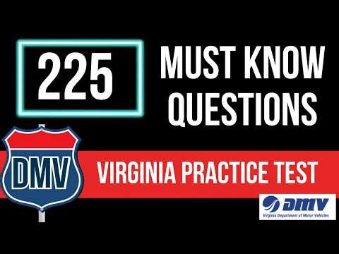 Virginia DMV Written Test 2026 | virginia dmv permit test | | dmv learners permit test #virginia