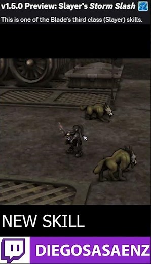 FLYFF UNIVERSE SLAYER NEW SKILL #arcanist #gaming #diablo2 #anime #flyff #games#genshinimpact