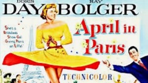 April in Paris Doris Day and Ray Bolger Claude Dauphin 1952