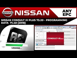 NISSAN CONSULT III PLUS 73.20 - PROGRAMMING DATA 71.40 [2018] | INSTALLATION