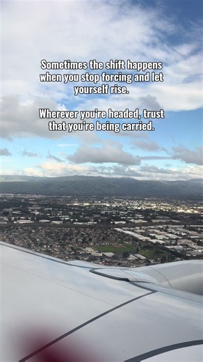 Sometimes the shift happens when you stop forcing and let yourself rise. Wherever you’re headed, trust that you’re being carried. Let this meet you exactly where you are. #SpiritualTok #TrustTheProcess #HealingJourney #Alignment #InnerGrowth