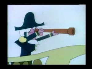 Sesame Street: C Pirate Ship Cartoon (1970)