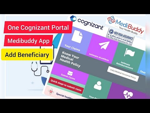 Cognizant Medibuddy App | Add Beneficiary | 2022 | one cognizant portal | Medibuddy |