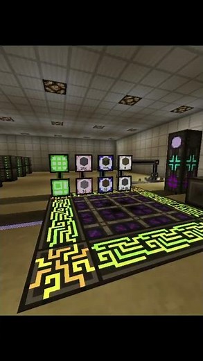 【Minecraft】アイテムをデジタル化して保存？！Mod紹介・Applied Energistics2 #Shorts