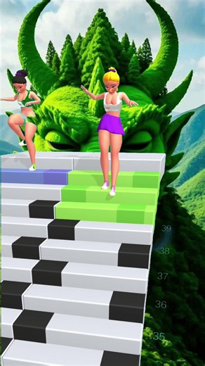 Play and Fail - Down stairs race 3d