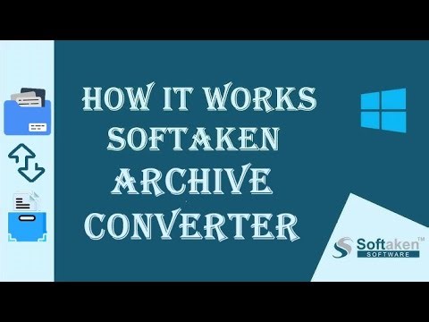 Download Archive Converter Tool by Softaken to Batch Convert ZIP, RAR, TAR & CAB Archives Instantly