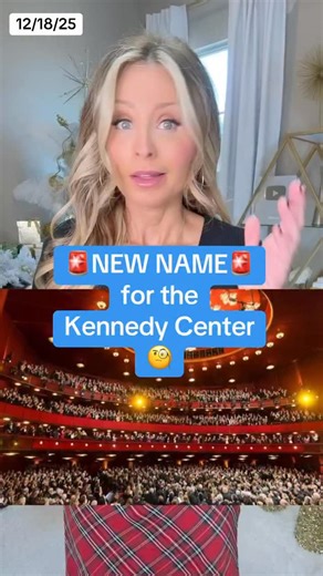 White House announced the Kennedy Center Board has voted to change the name from The Kennedy Center to the Trump-Kennedy Center in photos of Trump’s efforts to improve the facility. But can they do that? Probably not. #kennedycenter #presidenttrump | Lisa Remillard
