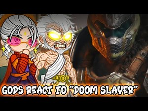 Gods React To "Doom Slayer" |Record of ragnarok| || Gacha Club ||