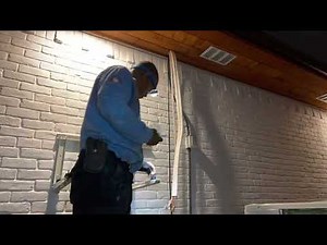 How to install the Ivation mounting bracket for min split unit