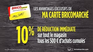 Votre fidélité est toujours récompensée avec notre carte ! Rendez-vous dans votre magasin Bricomarché pour l'obtenir. 👍 | Bricomarché