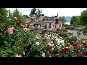 2018 美しい薔薇咲くオルゴールの森美術館(4K) Beautiful Roses At Lake Kawaguchi Music Forest(UHD)
