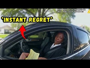 Police Wrongfully Pulled Over Federal Judge - Instant Regret [WATCH!] Legal Analysis
