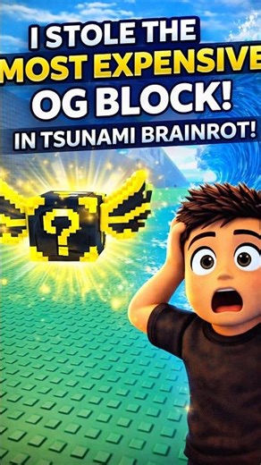 My Block Was Stolen 😱 | Tsunami Brainrot
