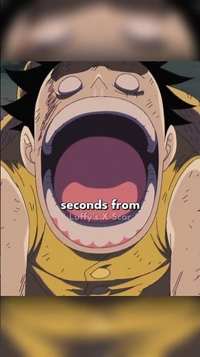 The Moment Luffy Got His Permanent Scar