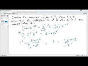 IB Maths AA SL May 2025 TZ2 Past Papers 2-4. Binomial expansion.
