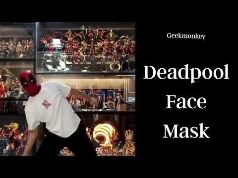 Deadpool Face Mask – Realistic Tech Inspired Design