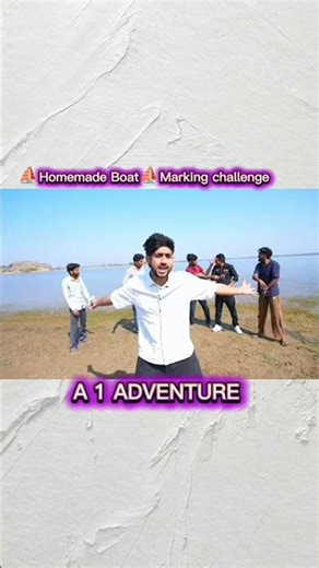 #⛵ Homemade# ⛵ Boat#Marking# challenge #facts #challenge #automobile #A 1 ADVENTURE CREASTION#