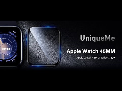 UniqueMe Apple Watch Glass - Gray Rolling B-Version Installation Video-New