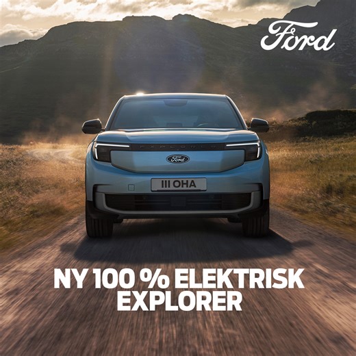 Dit næste eventyr venter rundt om hjørnet! 🌎⚡ Du kan stadig nå at reservere den nye 100 % elektriske Ford Explorer og komme forrest i køen, når der åbnes op for bestilling. 👀 Reserver din kommende rejsemakker lige her: https://www.ford.dk/personbiler/electric-explorer | Ford Danmark