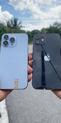 Compare Camera 📹 Apple Iphone 12 VS Apple Iphone 13 Pro