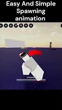 Simple Custom Spawn animation tutorial JJS #jujutsushenanigans #skillbuilding #roblox